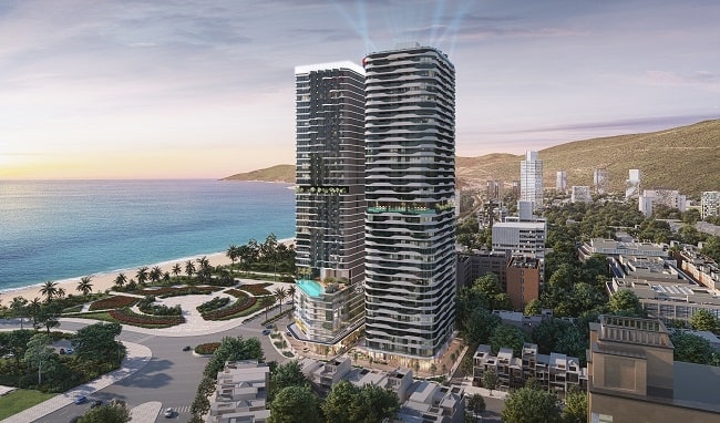 Dự án CADIA Quy Nhon với thiết kế lấy cảm hứng từ gió và những ngọn sóng phóng khoáng, tự do