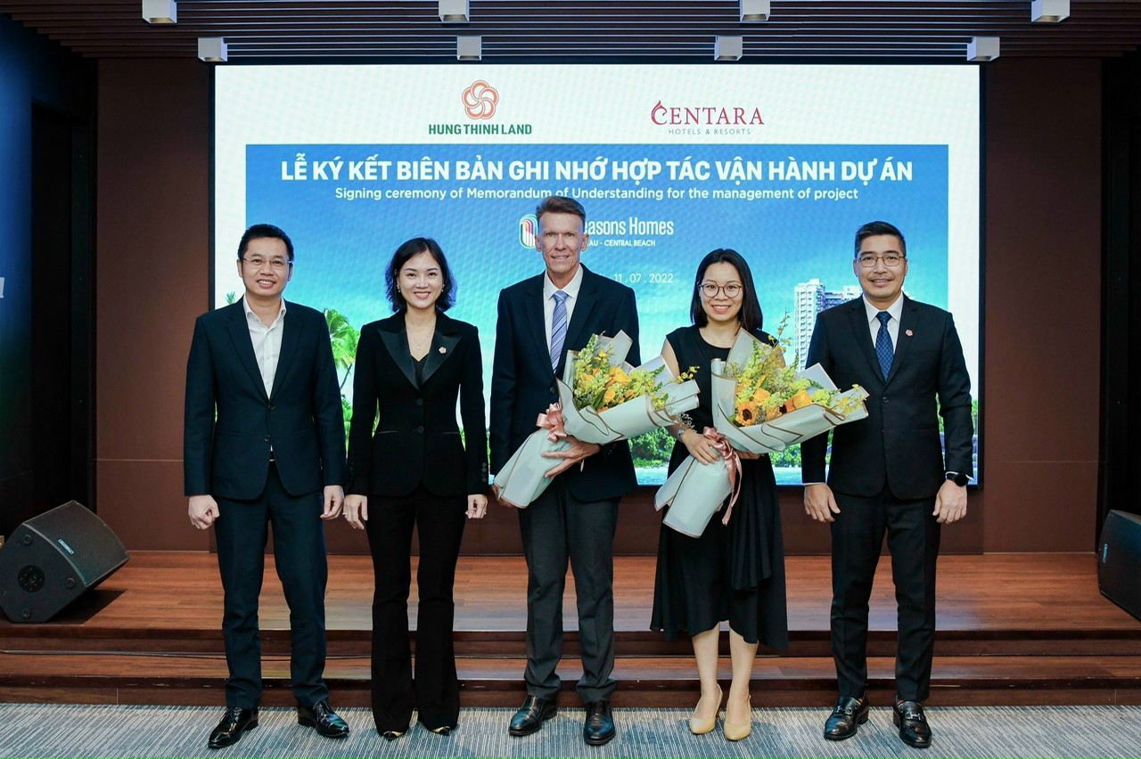 Công ty Cổ phần Hưng Thịnh Land và Centara Hotels & Resorts FiveSeasons Homes