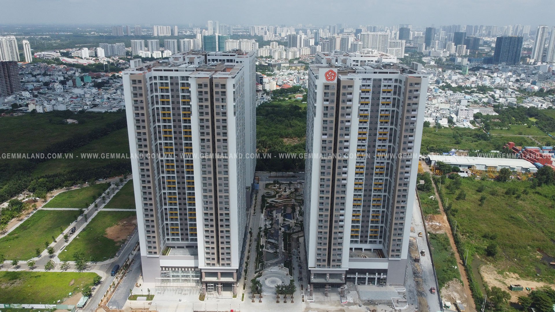 ổng thể Q7 SaiGon Riverside Complex - Gemma Land