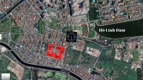 Vị trí Google Map dự án Hà Nội Melody Residences