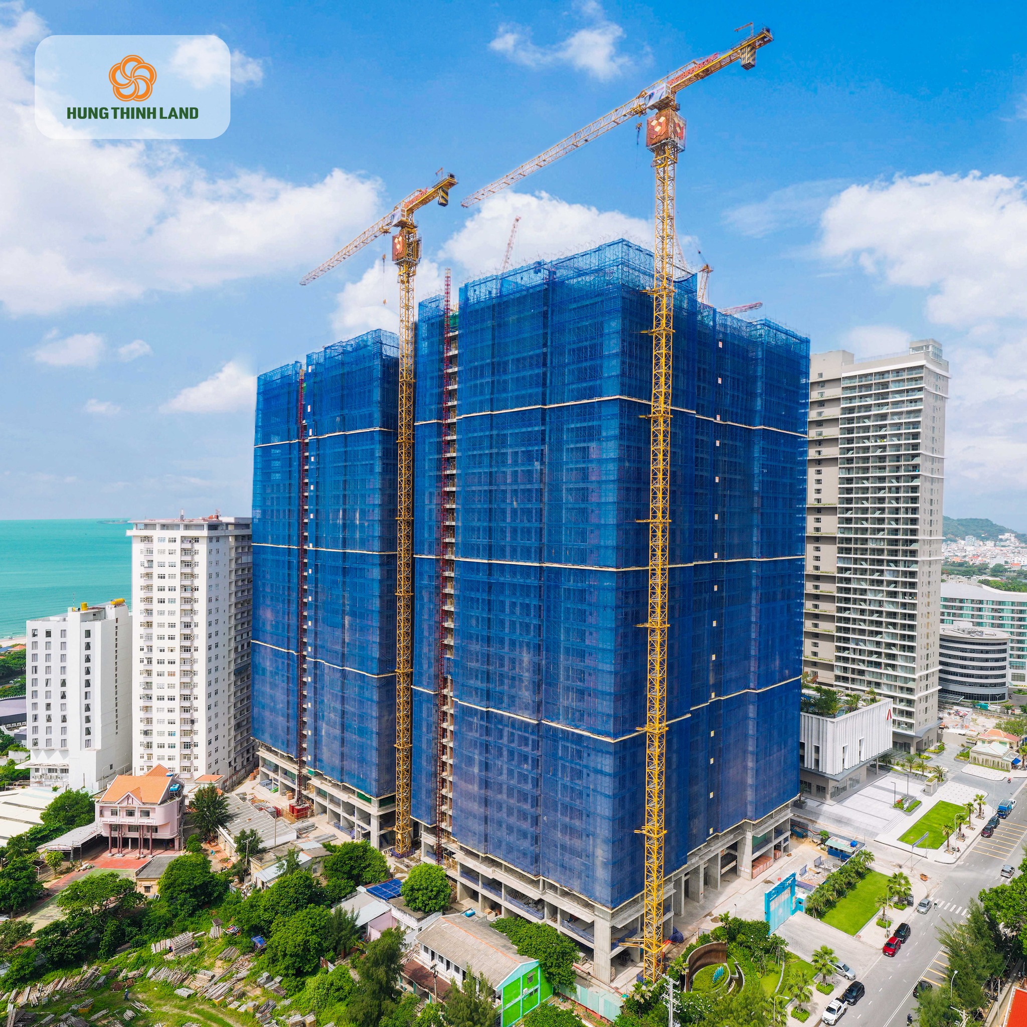 Tiến độ xây dựng dự án Vung Tau Pearl