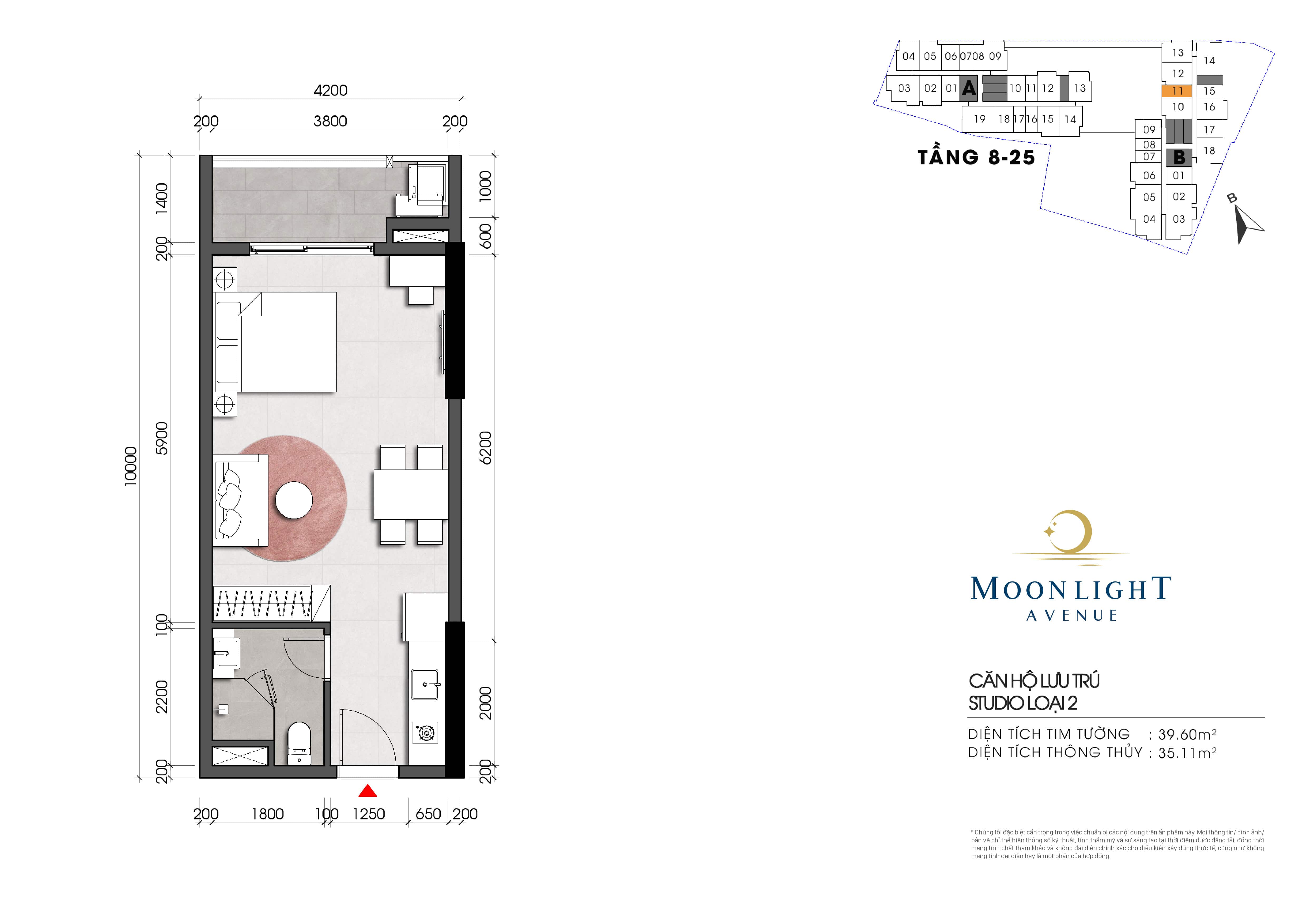 Mẫu căn tầng 8-25
