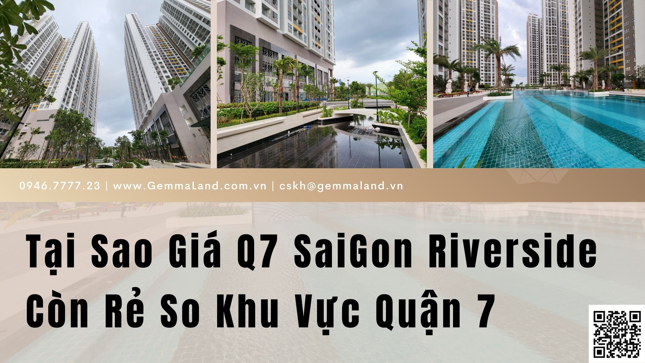 Tại Sao Giá Q7 SaiGon Riverside còn rẻ so khu vực Quận 7